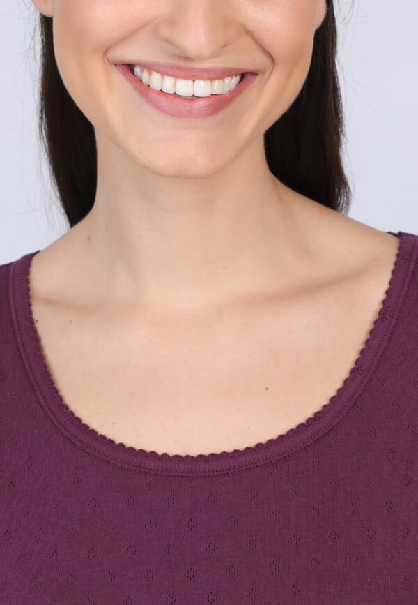 Malin Langarmshirt - plum - Afbeelding 3