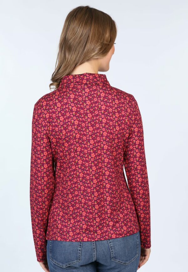 Eltje little flower Bluse - Paars - Afbeelding 4