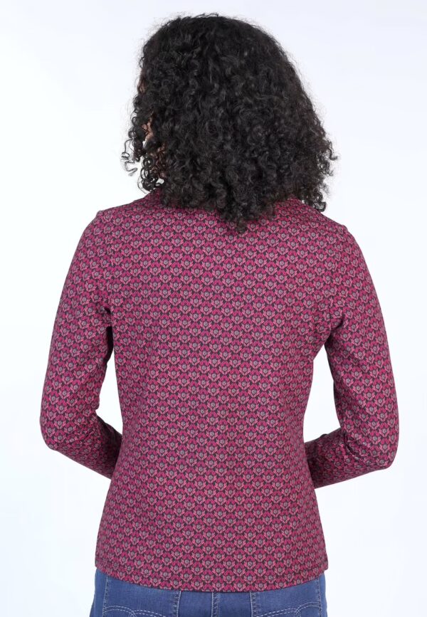 Celeste daisy Bluse - Zwart - Afbeelding 4