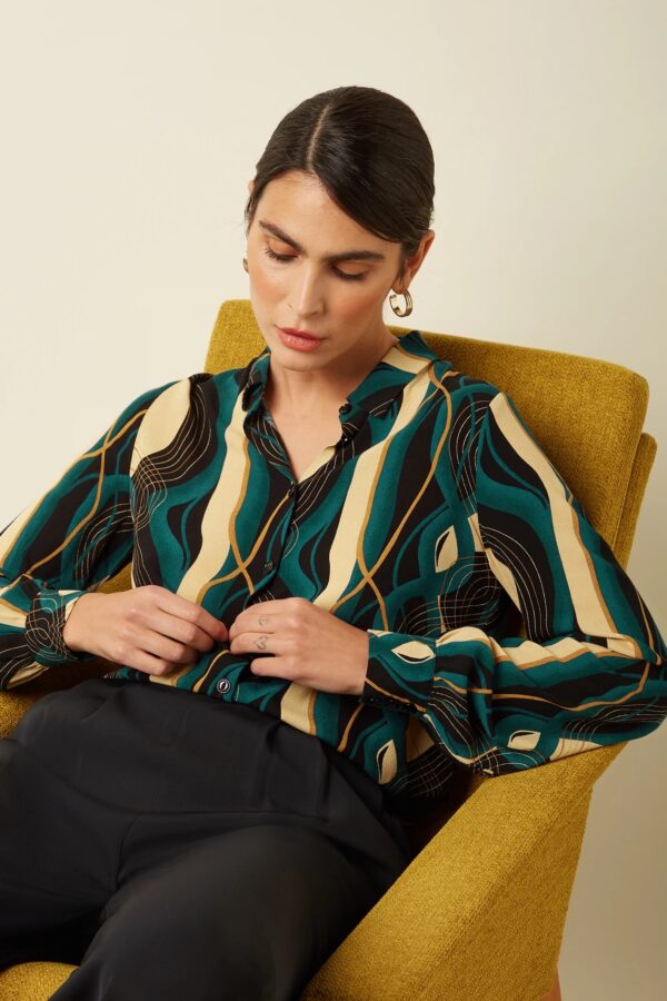 Maisie Blouse Elysse - Zwart - Afbeelding 5