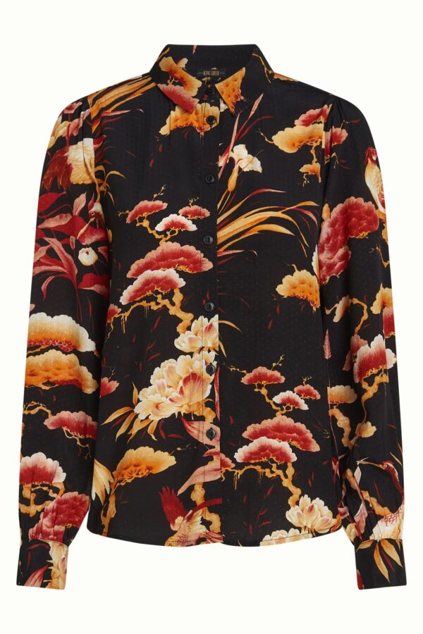 Maisie Blouse Neve - Zwart - Afbeelding 6