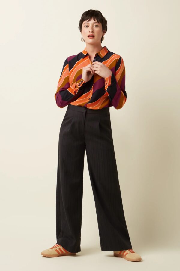 Maisie Blouse Razzle - beaujolais red - Afbeelding 2