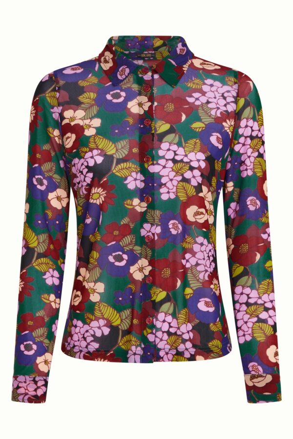 Blouse Ramone Mesh - Multi color - Afbeelding 6