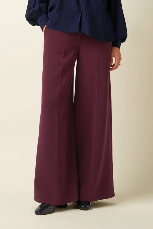 Chloe Pants Malone - bordeaux rood