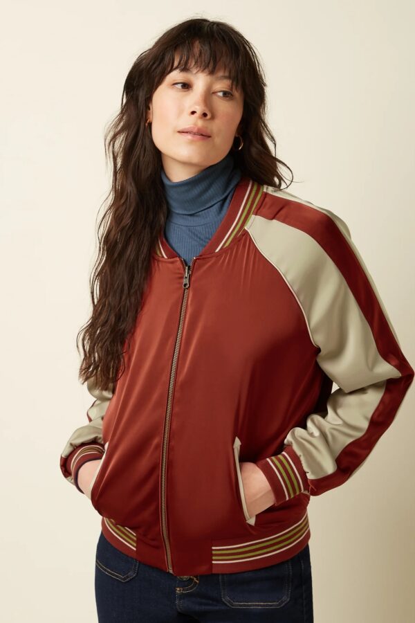 Bomber Jacket Pavonini - Rio Red