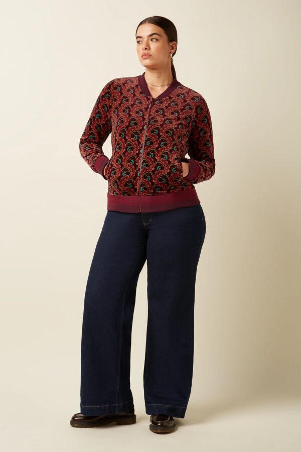 Bessie Jacket Winkle - Porto Red