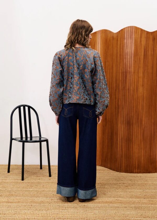 Blouse Print - Goud - Afbeelding 4