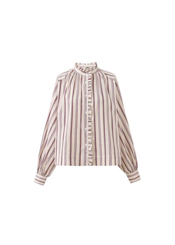 Chemise Stripe - Creme wit - Afbeelding 5