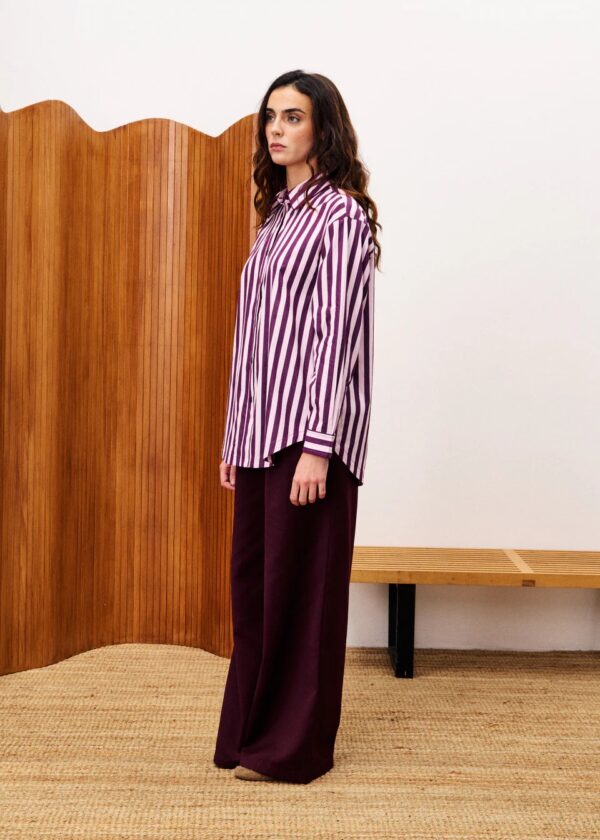 Blouse Stripe - Roze - Afbeelding 2