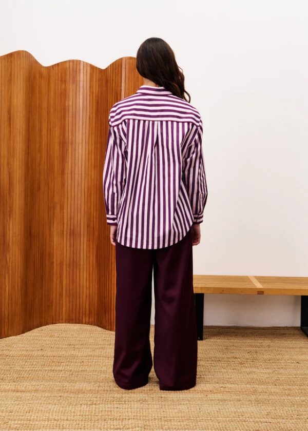 Blouse Stripe - Roze - Afbeelding 3