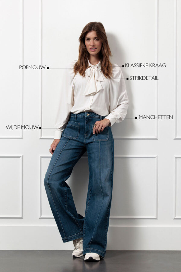 Rebel blouse - Ecru - Afbeelding 2