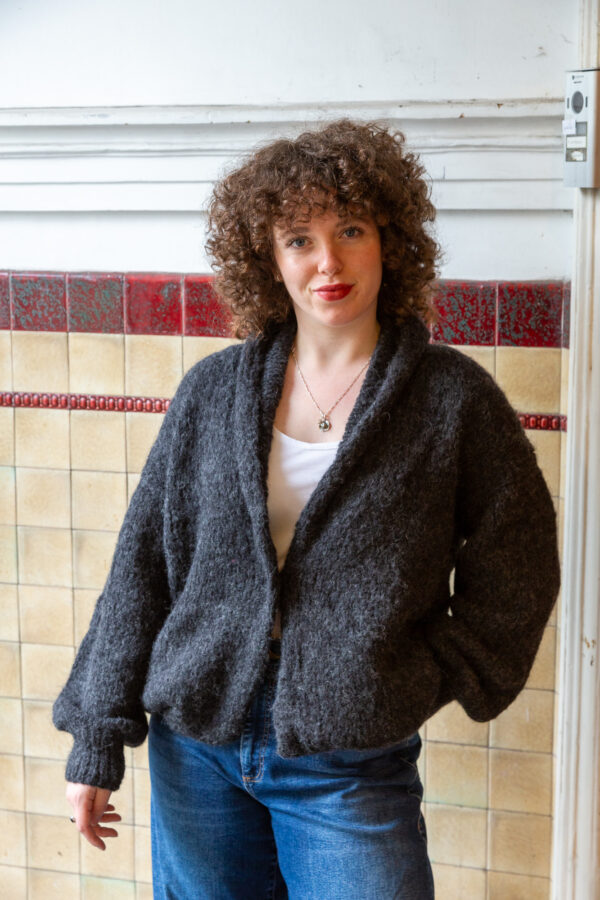 Fernanda Vest - Antraciet
