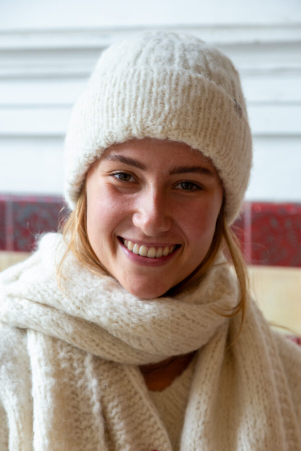 Meddelin Hat - Ecru