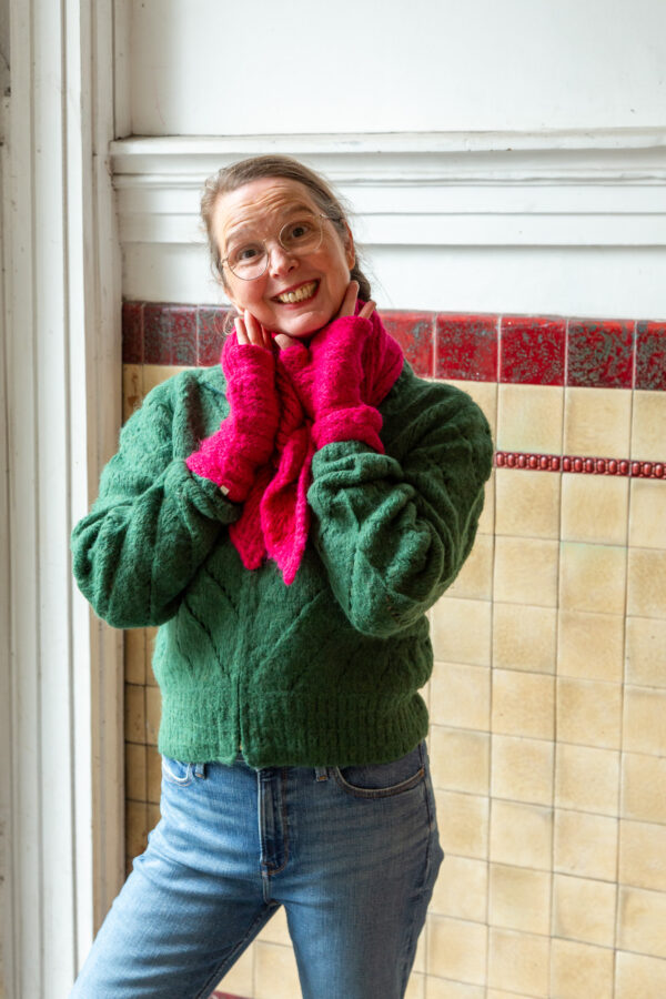 Wantes Sin Dedo Gloves - Pom