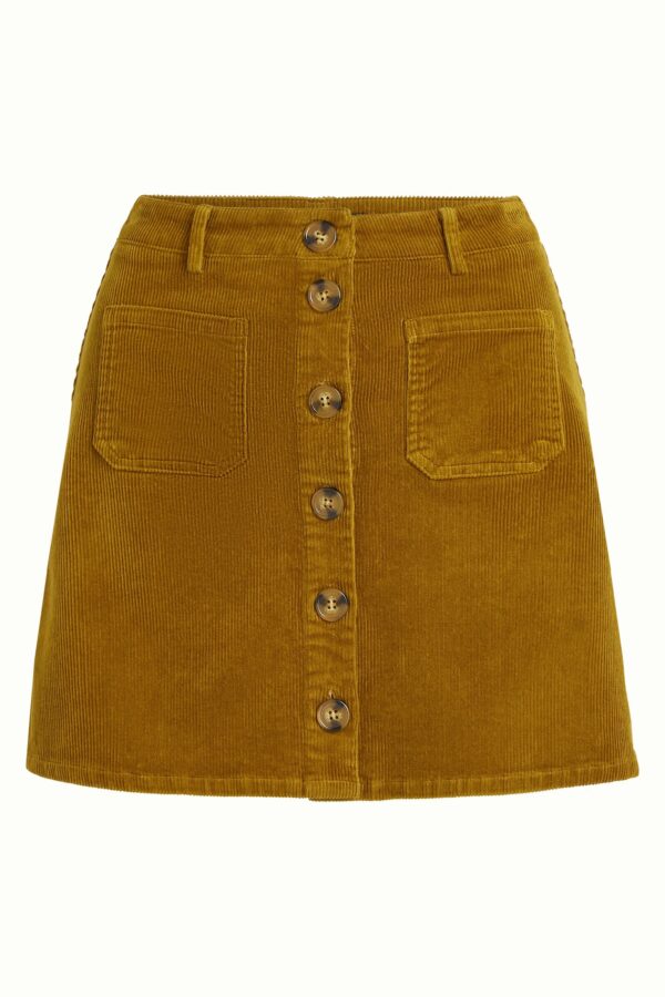 Garbo Skirt Corduroy - Bruin - Afbeelding 5