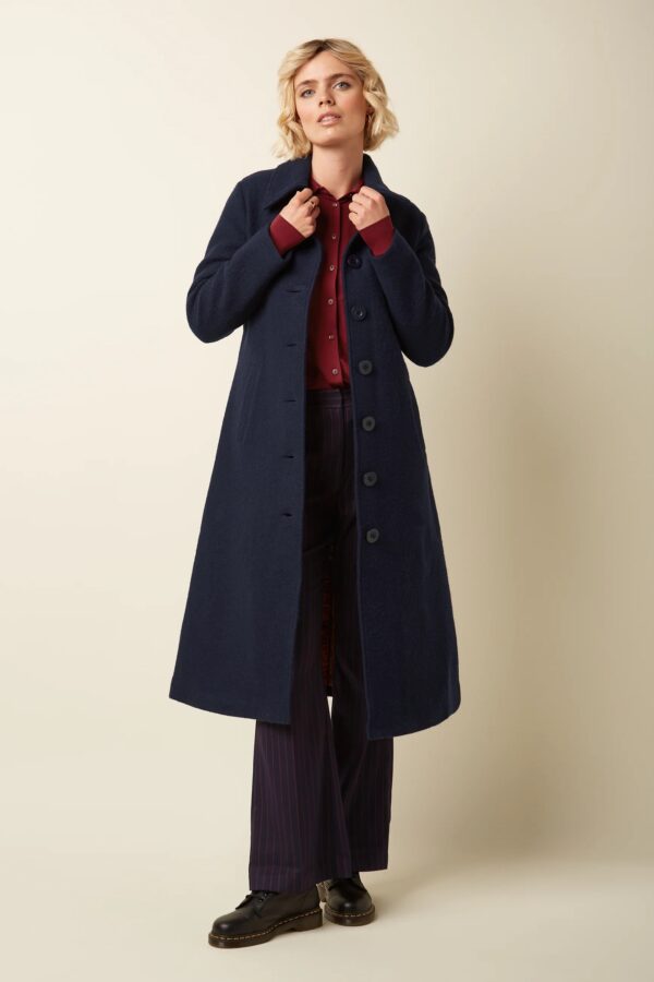 Arabella Coat Kennedy - Evening Blue - Afbeelding 2