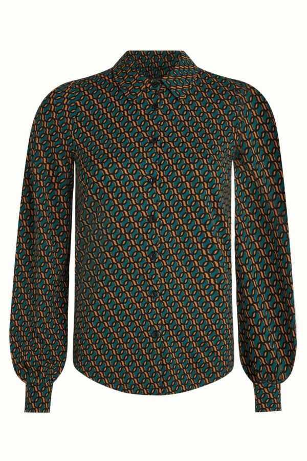 Maisie Blouse Brisk - Spruced Green - Afbeelding 4