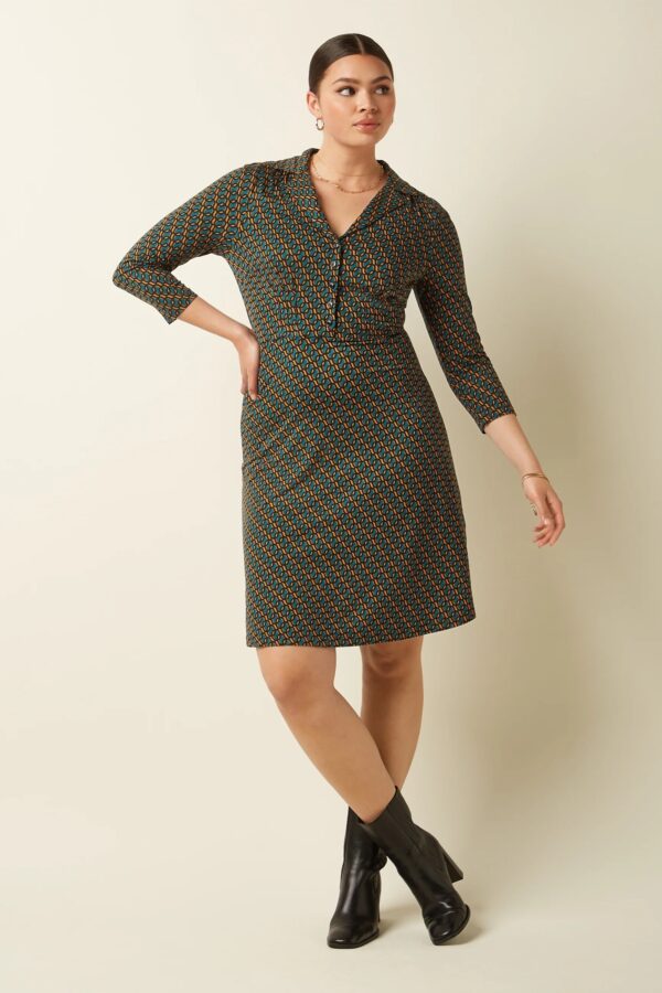 Diner Dress Brisk - Spruced Green - Afbeelding 2
