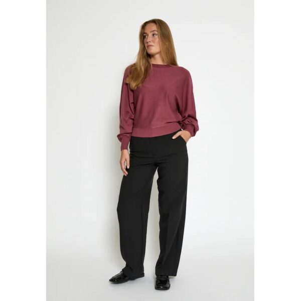 MSDana Bat Sleeve Knit Pullover - Rose - Afbeelding 3