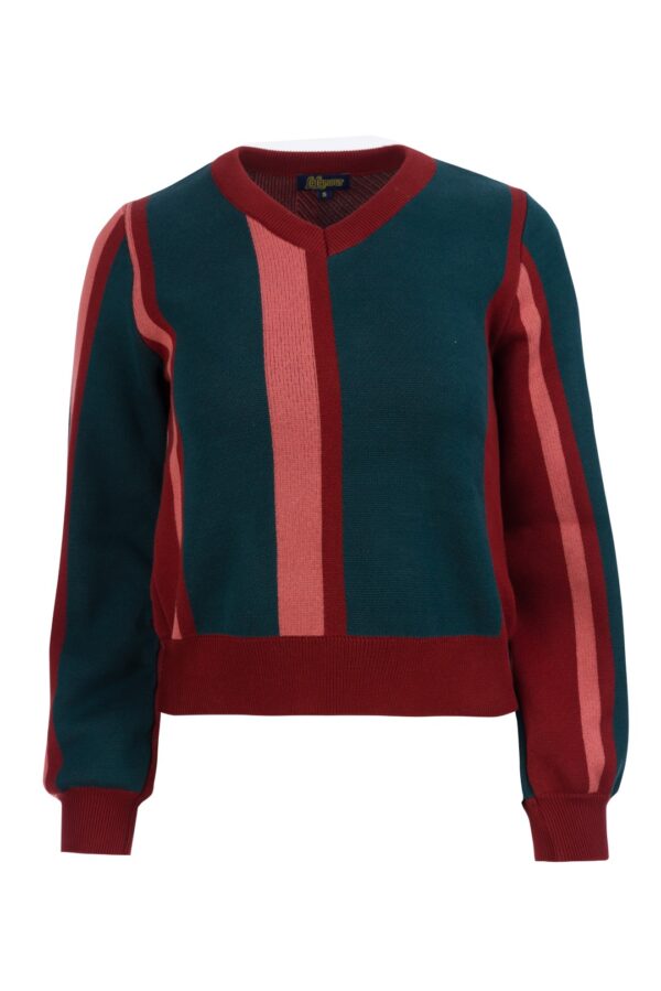 Knitwear Sweater - bordeaux rood - Afbeelding 4
