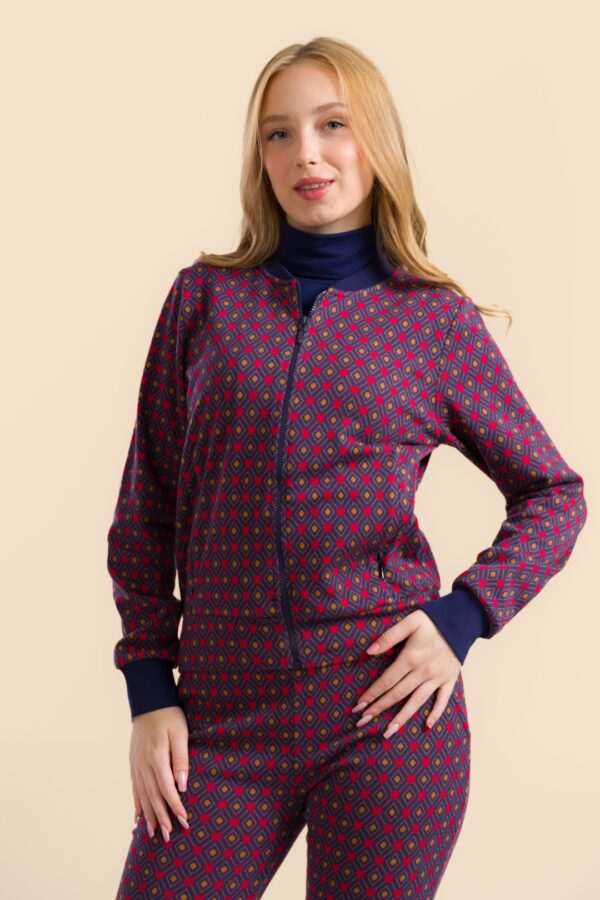 Nora Bomber Jacket - Donkerblauw