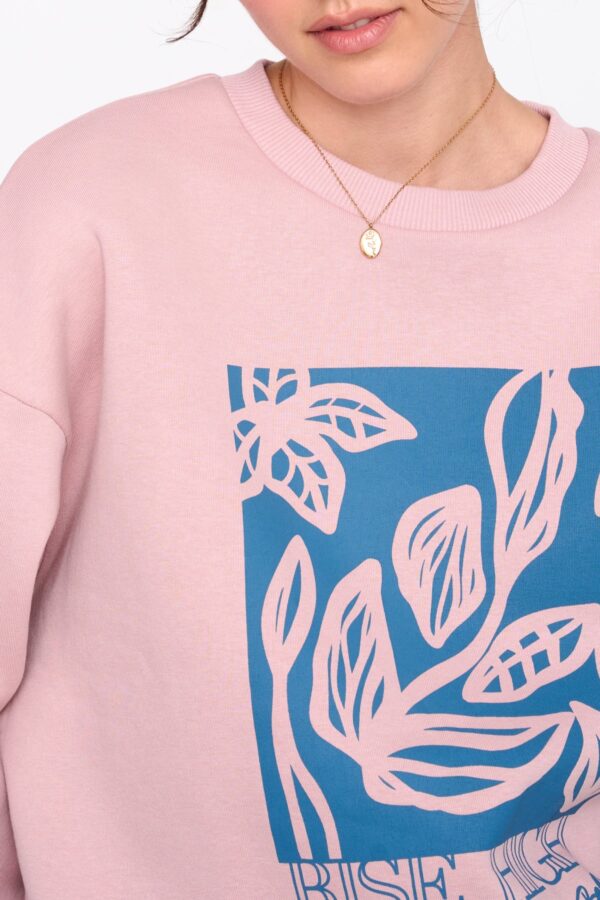 Sweatshirt - Roze - Afbeelding 2
