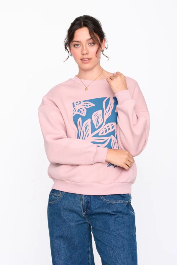 Sweatshirt - Roze - Afbeelding 5
