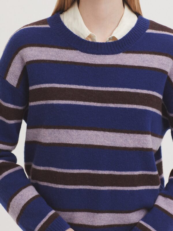 Striped wool sweater - print streep - Afbeelding 3