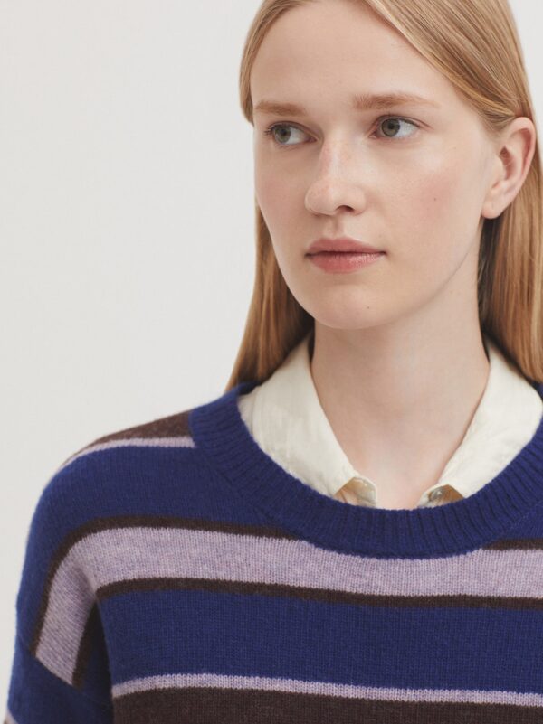 Striped wool sweater - print streep - Afbeelding 4
