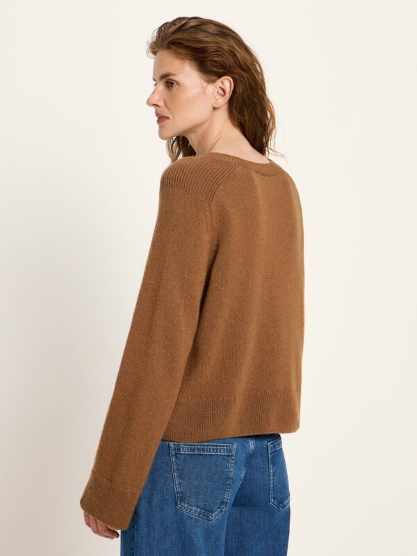 Cropped Pullover Gots - Bruin - Afbeelding 5