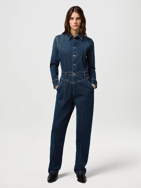 Western Coverall Rustic Rinse - Rustic Rinse