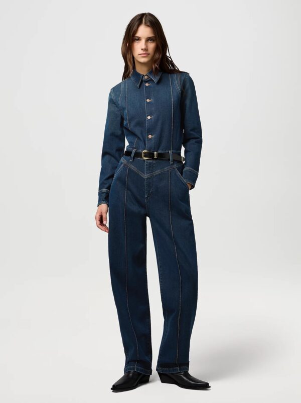 Western Coverall Rustic Rinse - Rustic Rinse - Afbeelding 3
