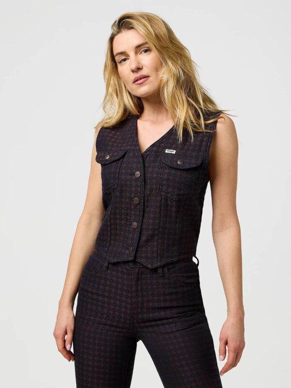 Vest - Mahagony - Afbeelding 6