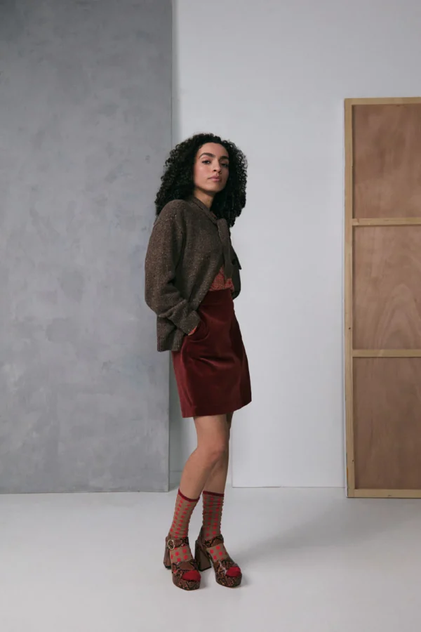 Skirt - Bruin - Afbeelding 3