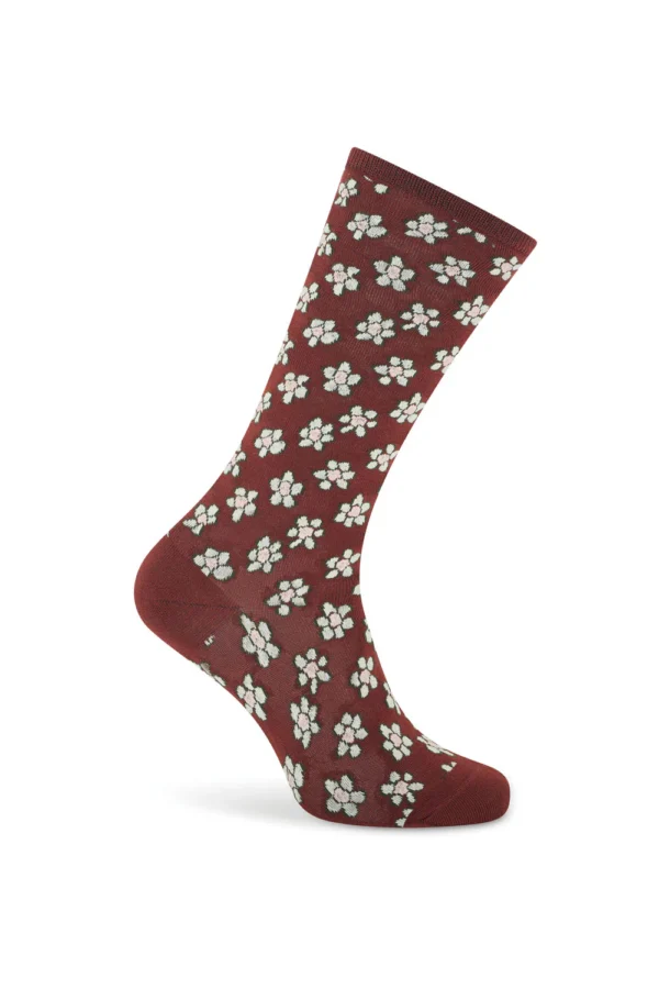 Socks - Donkerrood