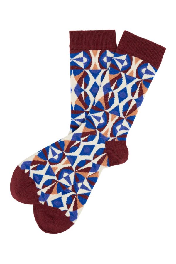 Socks - Donkerrood
