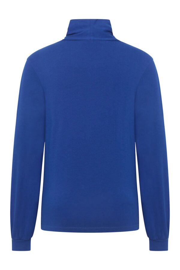 Jersey Shirt With Collar - Blauw - Afbeelding 5