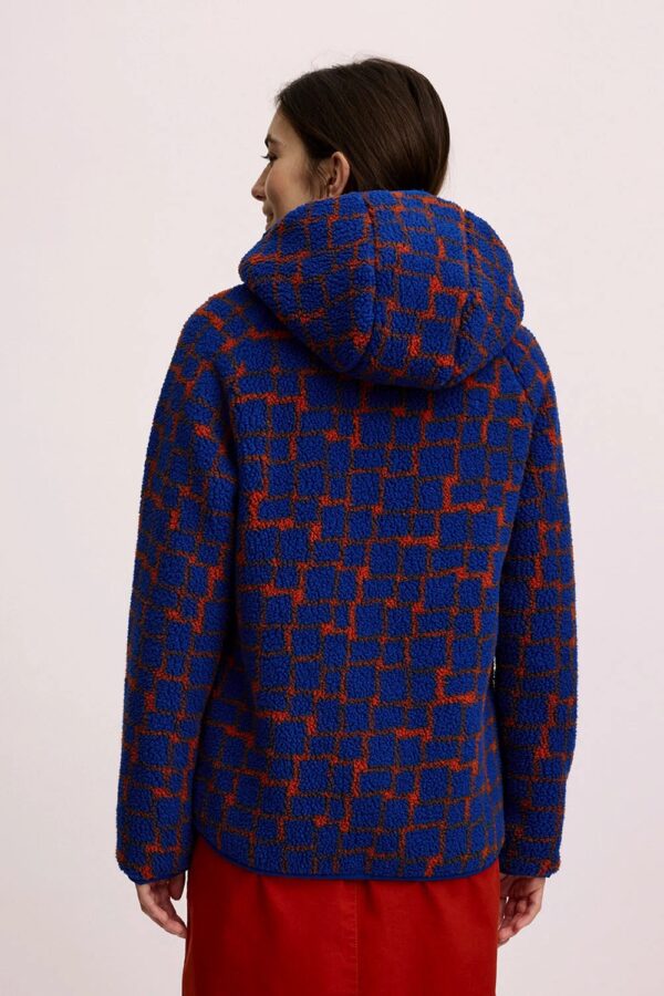 Cosy Fleece Jacket - Blauw - Afbeelding 2