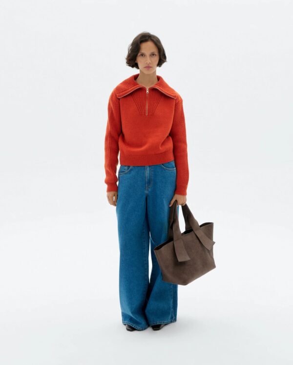 Tanit Knitted Sweater - Oranje - Afbeelding 2