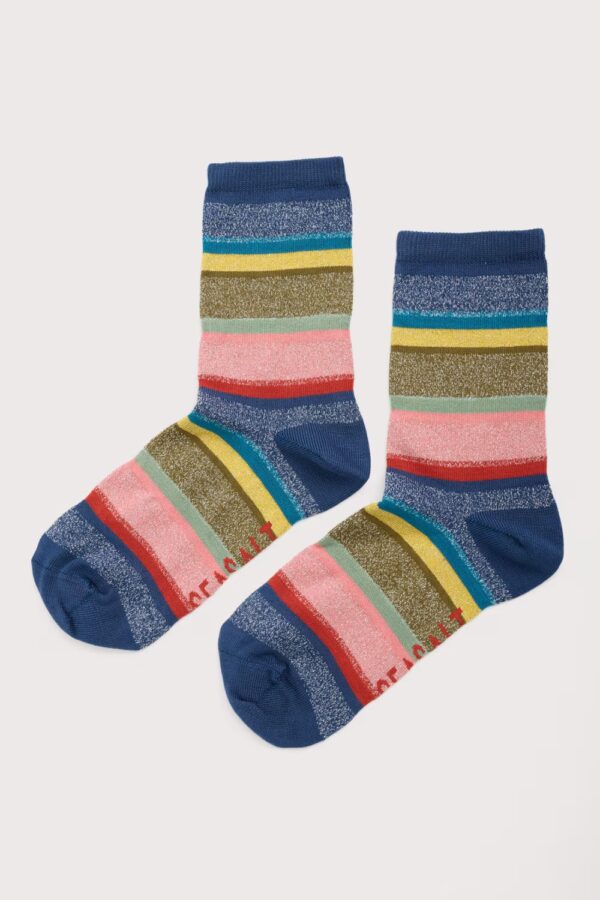 Women's Sparkle Sailor Socks - Multi color
