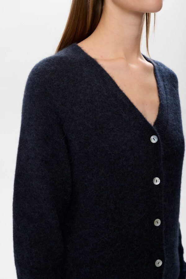 NURIETTE V-NECK CARDIGAN - Navy - Afbeelding 4