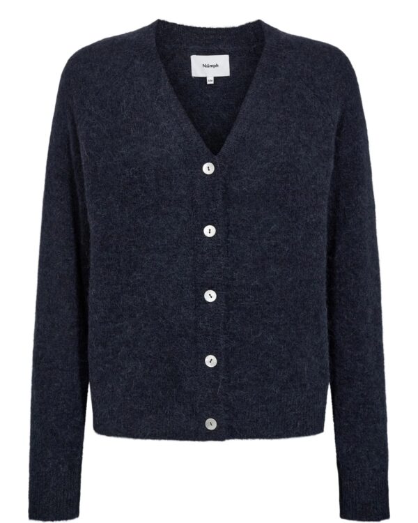 NURIETTE V-NECK CARDIGAN - Navy - Afbeelding 6