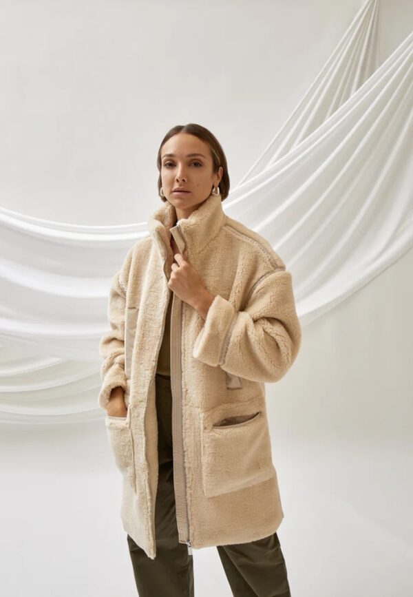 PCZoey Coat - Zand