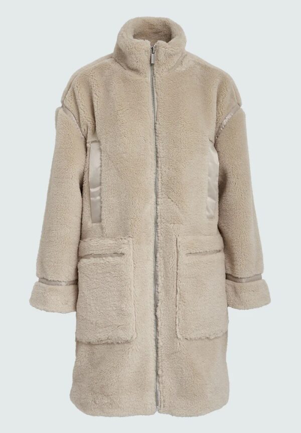 PCZoey Coat - Zand - Afbeelding 2
