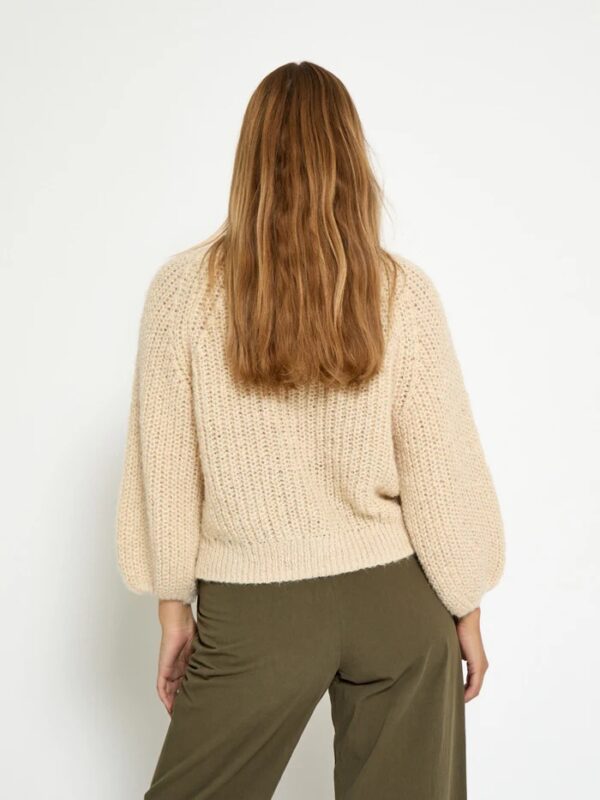 PCJette GRS Knit Pullover - Creme wit - Afbeelding 2