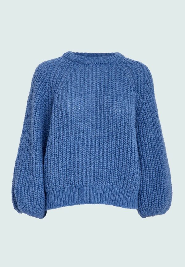 PCJette GRS Knit Pullover - Blauw - Afbeelding 6