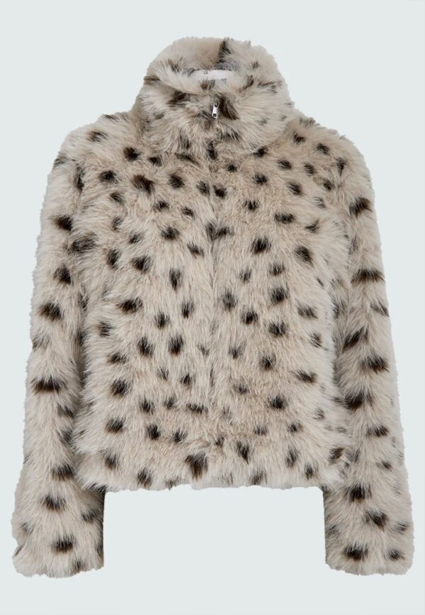 PCRandia Faux Fur Jacket - Beige - Afbeelding 6