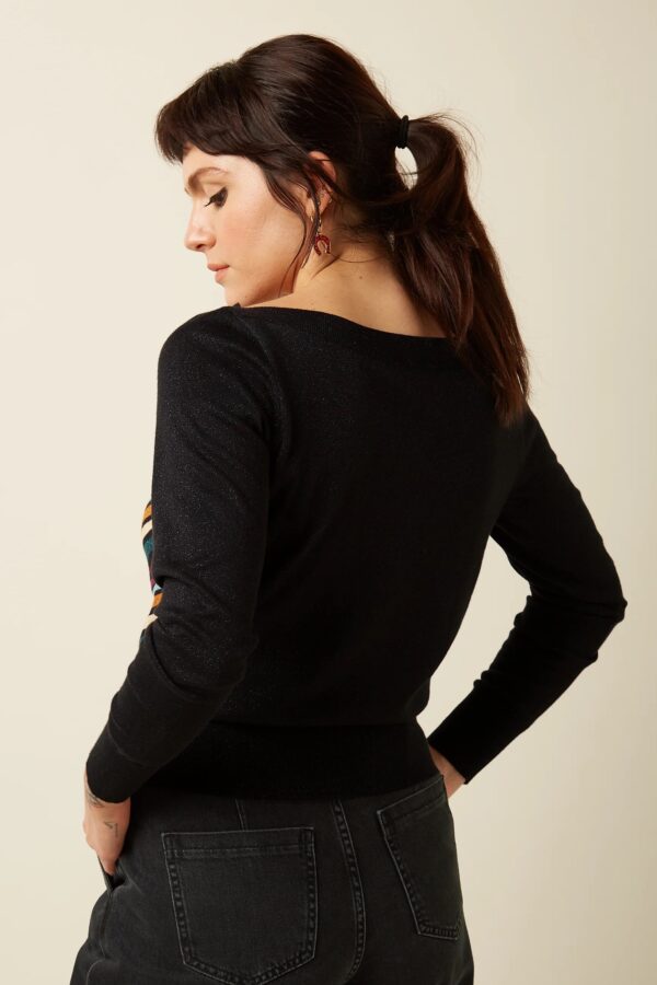 Ivy Top Lapis - Zwart - Afbeelding 3