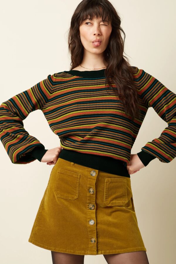 Audrey Bell Top Marielle - Zwart