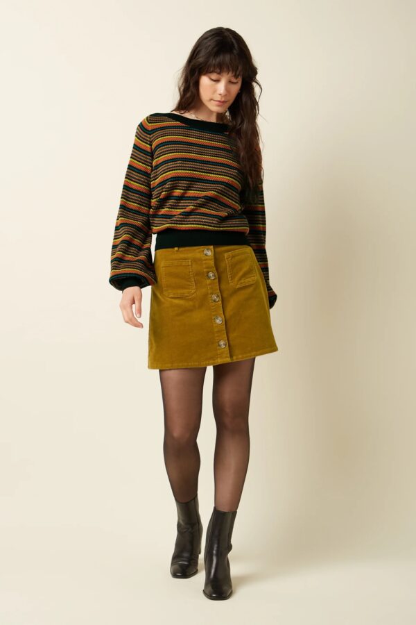 Audrey Bell Top Marielle - Zwart - Afbeelding 2